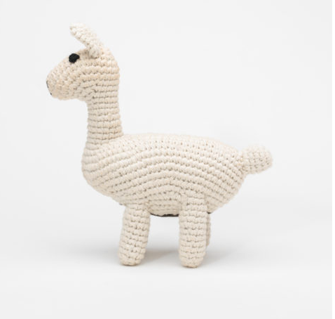 Hand Crocheted Alpaca Stuffed Animal, Fair Trade - Give Back Goods