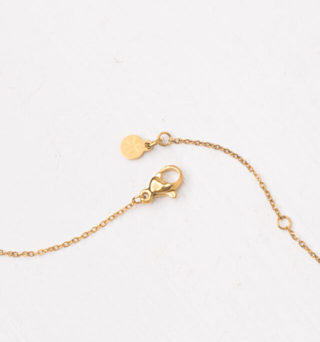 Gold Heart Pendant Necklace, Give freedom & create careers for exploited women! - Give Back Goods