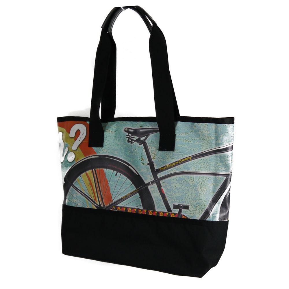 Recycled Billboard Tote Bag, Medium -  Made in the USA - Saves Landfill Space!