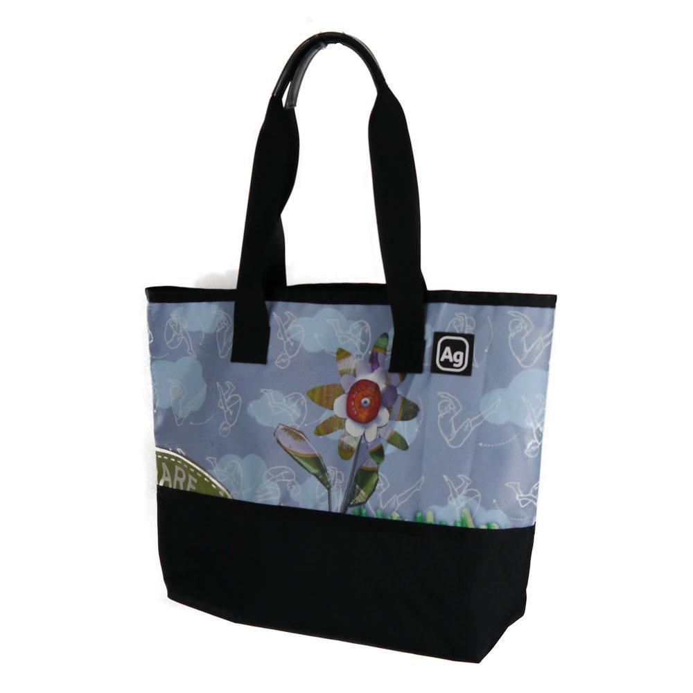 Recycled Billboard Tote Bag, Medium -  Made in the USA - Saves Landfill Space!