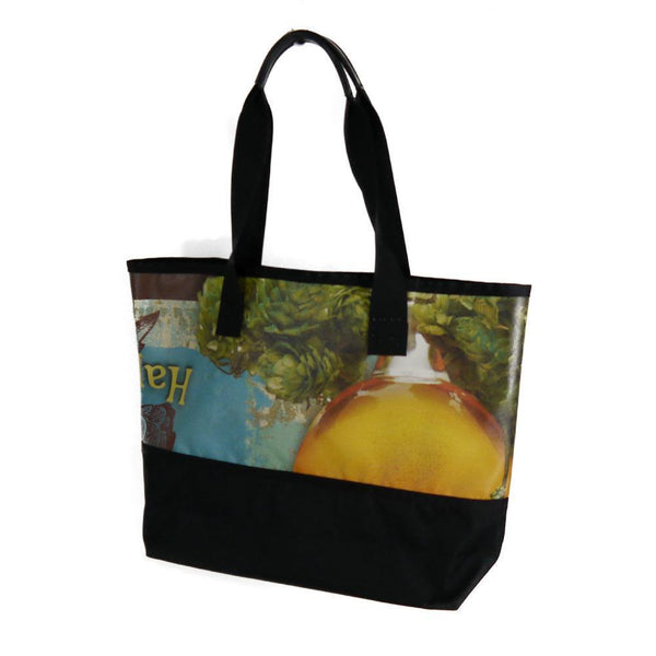 Recycled Billboard Tote Bag, Medium Made in the USA Saves Landfill