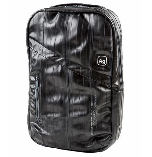 bicycle backpack with laptop sleeve Upcycled Bicycle Tire Backpack, Laptop Sleeve, Made in the USA, Water Resistant and Sustainable
