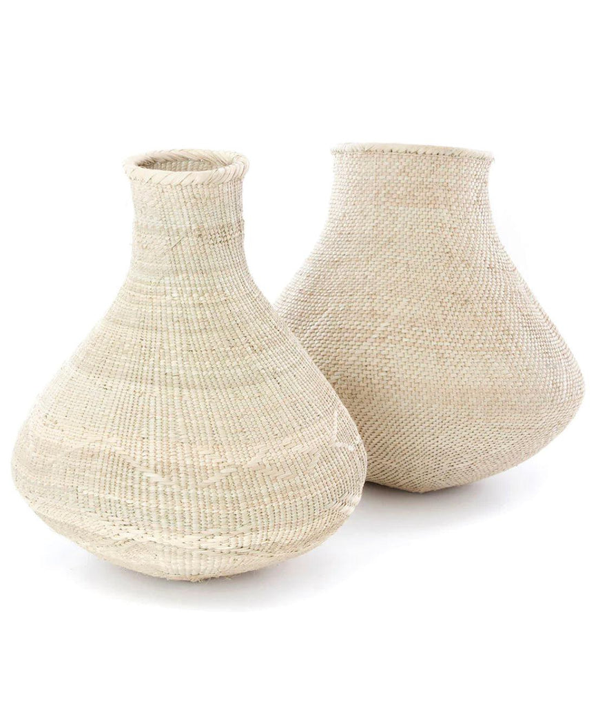 Hand Woven Medium Vase from Zimbabwe, Fair Trade