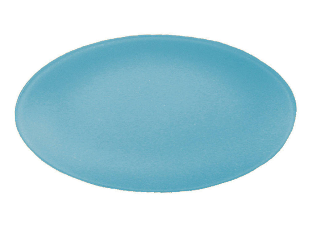 Recycled Glass 12" x 19" Oval SeaGlass Platter, Eco Friendly - Give Back Goods